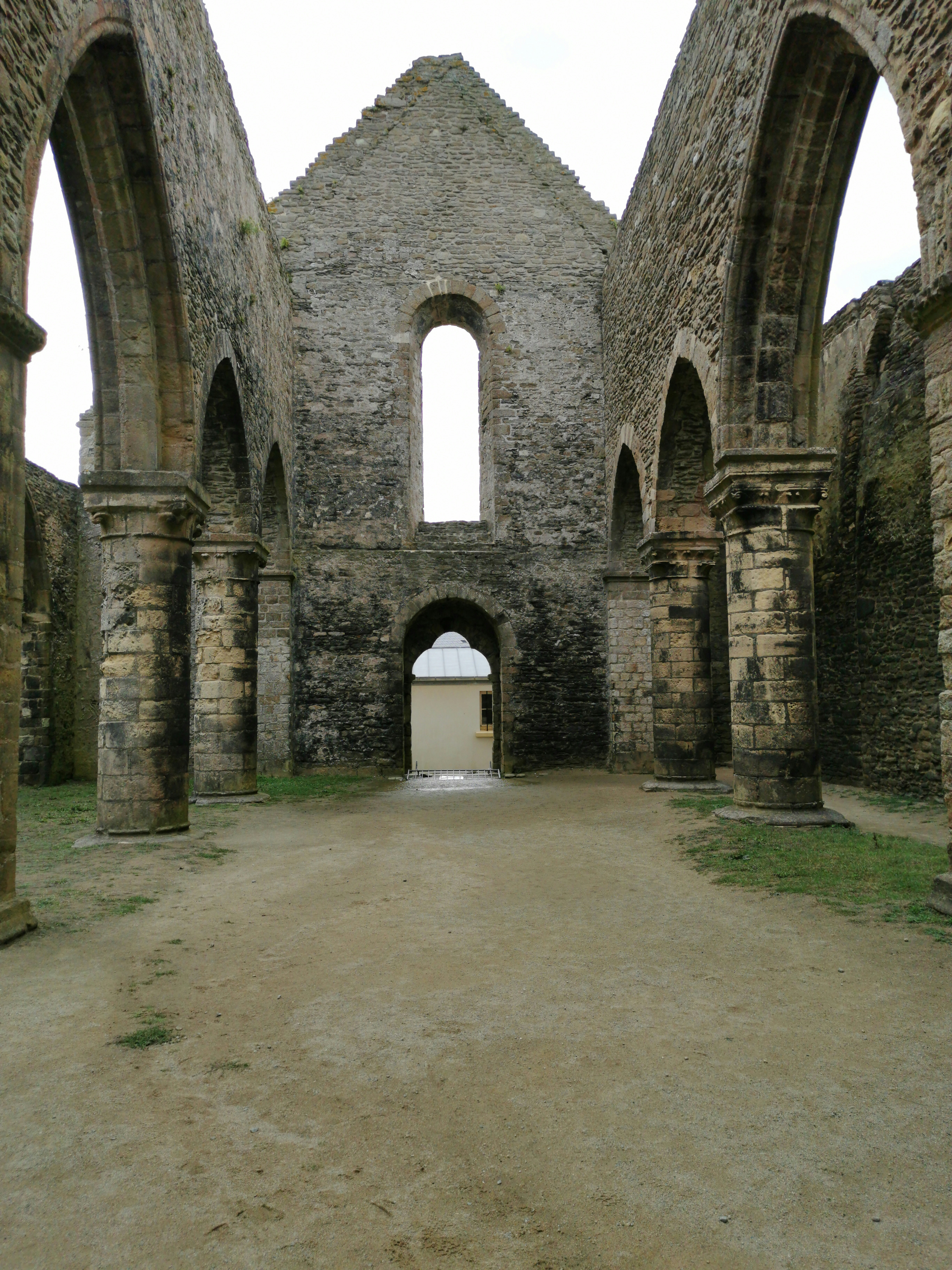 Bolton Abbey ruins beside the River Wharfe in the Yorkshire Dales